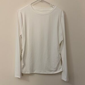 Amazon Classic White Long Sleeve Top